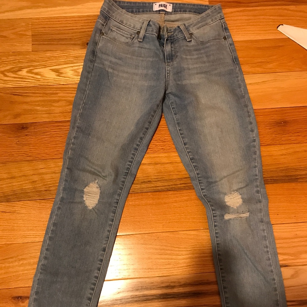 Paige skinny jeans